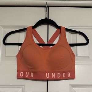 Women's UA Reflect High Sports Bra size SM/P/CH. worn once.